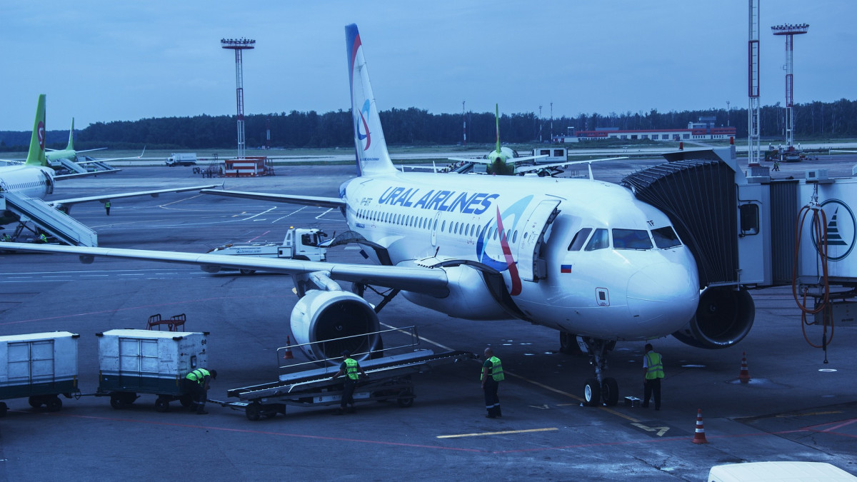 Domodevo repülőtér Orosz utasszállító