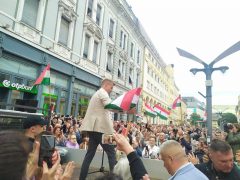 Magyar Péter Nyíregyházán