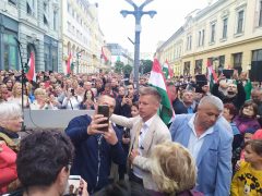 Magyar Péter Nyíregyházán