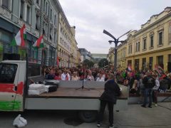 Magyar Péter Nyíregyházán