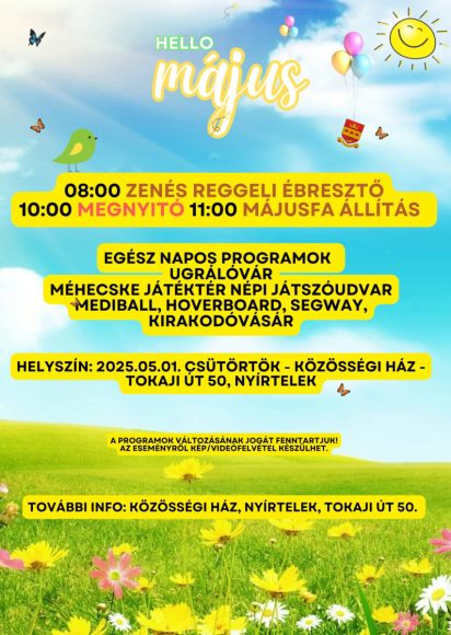 Majális Nyírteleken