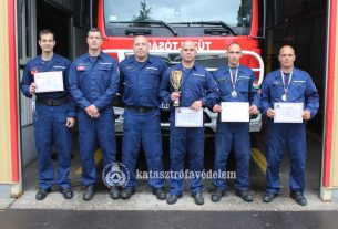 Szakmai rátermettségüket mérték össze a szabolcsi tűzoltók