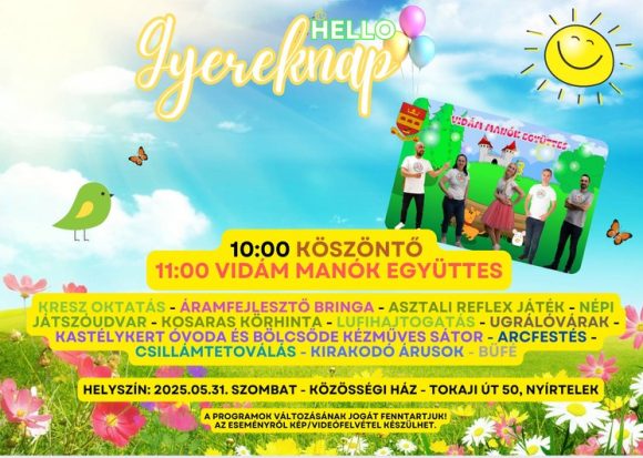 gyereknap nyírtelek