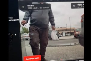 Videó: így karcolt végig egy autót egy férfi Nyíregyházán