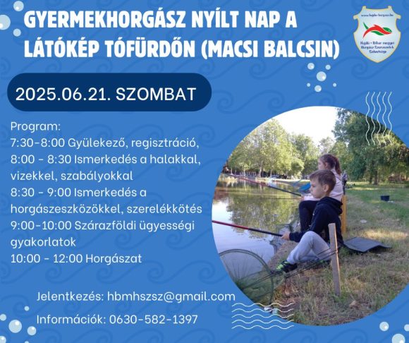 gyermekhorgász nyílt nap