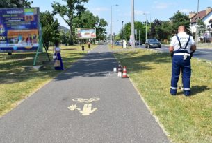 Rolleres gázolót keresnek Nyíregyházán