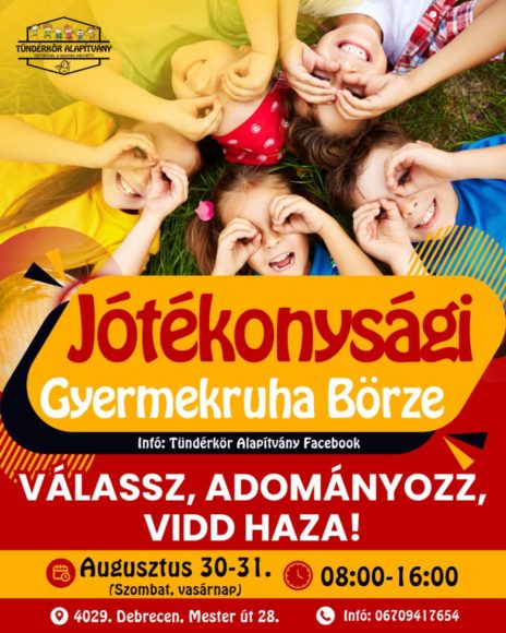 2. jótékonysági ruhabörze