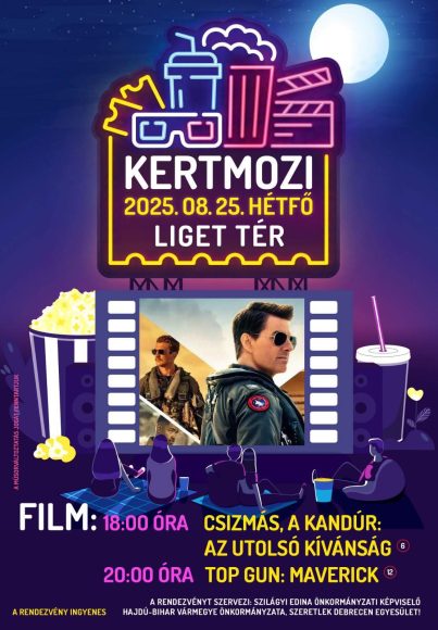 Kertmozi a Liget téren