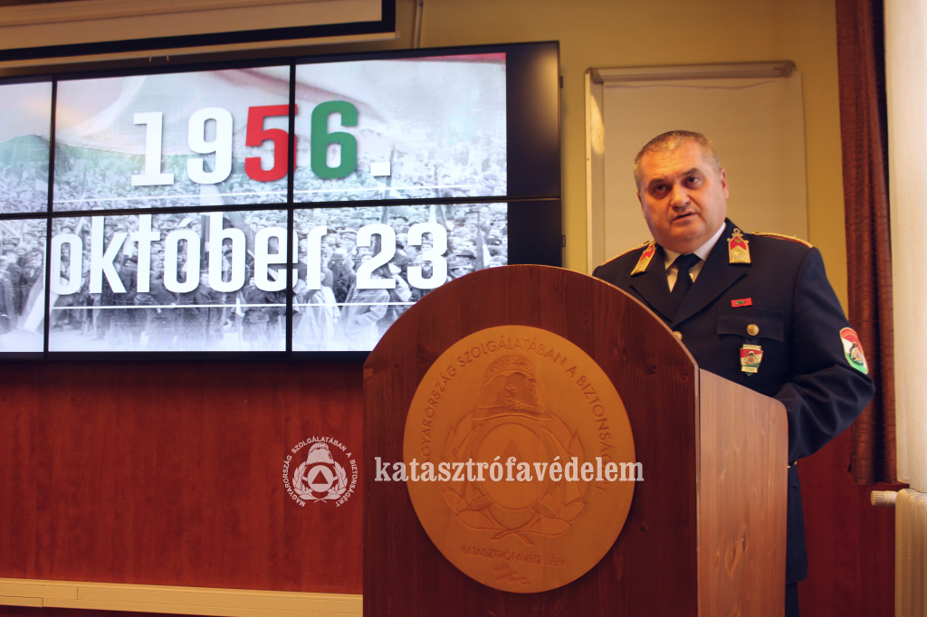Ünnepi állománygyűlést tartottak a szabolcsi tűzoltók