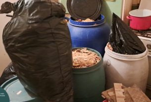 Brutális mennyiségű dohányt rejtett a 61 éves szabolcsi nő otthona