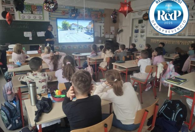 A kábítószerek használatának veszélyeiről tartottak előadást a nyírtassi diákoknak