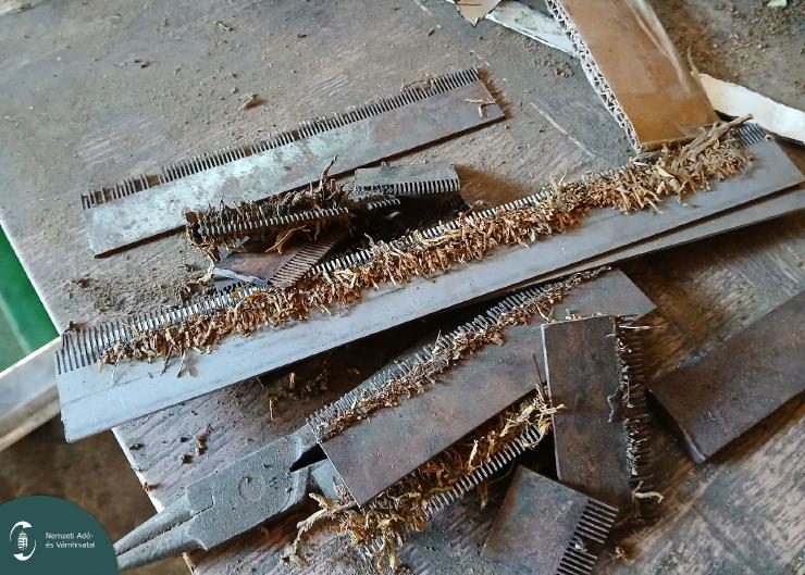 Dohányműhelyre bukkantak a szabolcsi vámosok