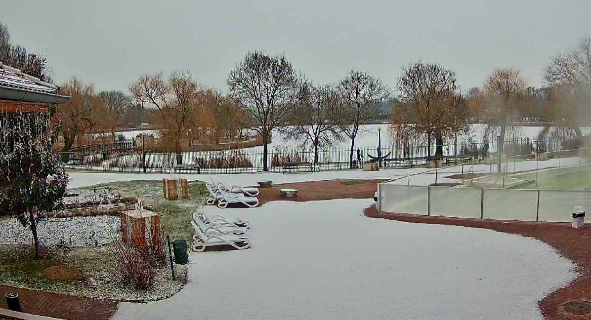 Esett a hó Nyíregyházán