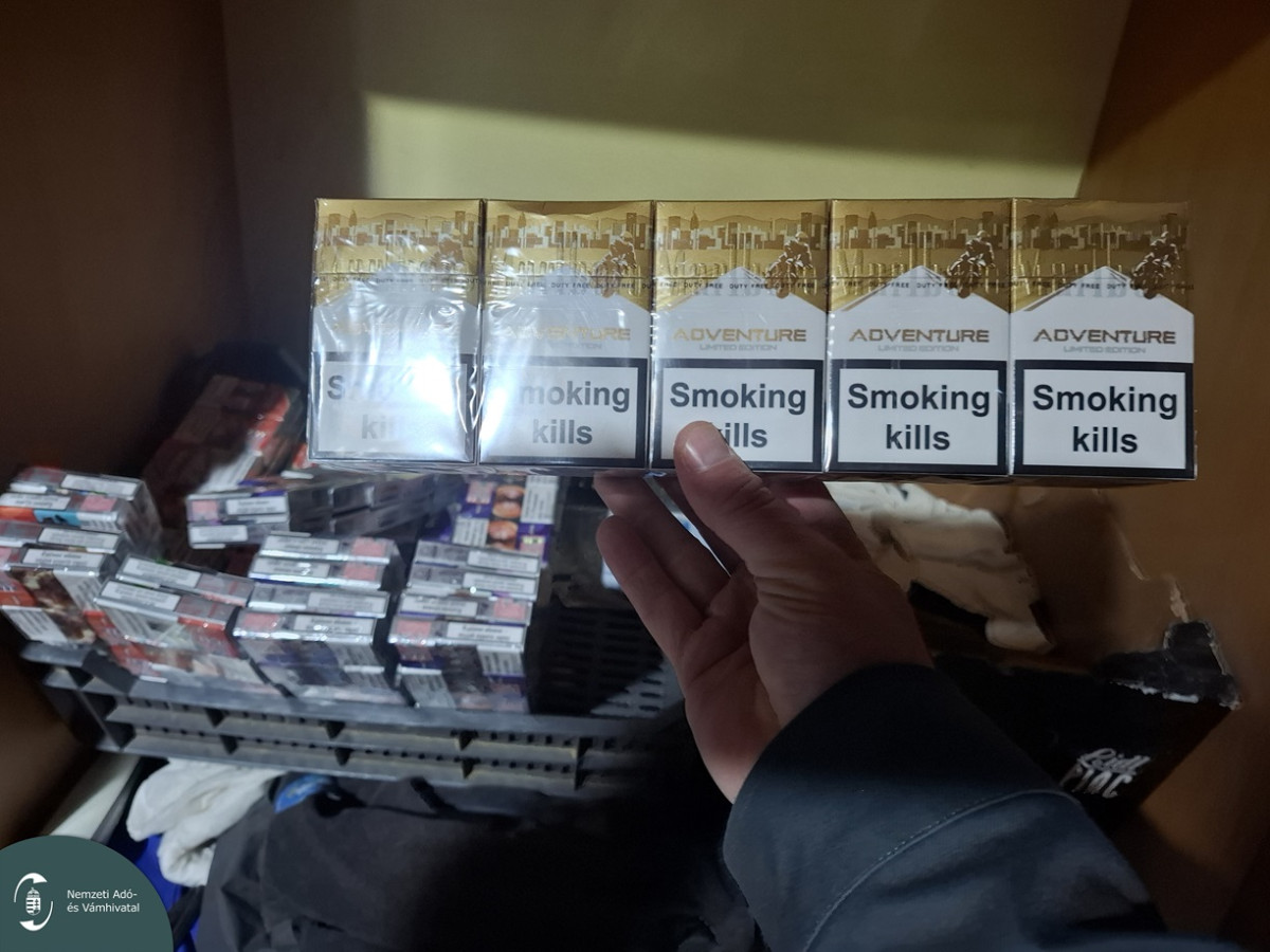 Illegális cigivel volt tele a szabolcsi lakás