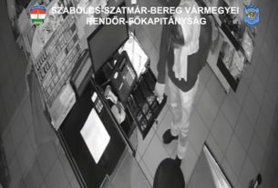 Szolgálaton kívüli rendőr figyelt fel a fiatalra, aki betört egy vegyesboltba Ófehértón