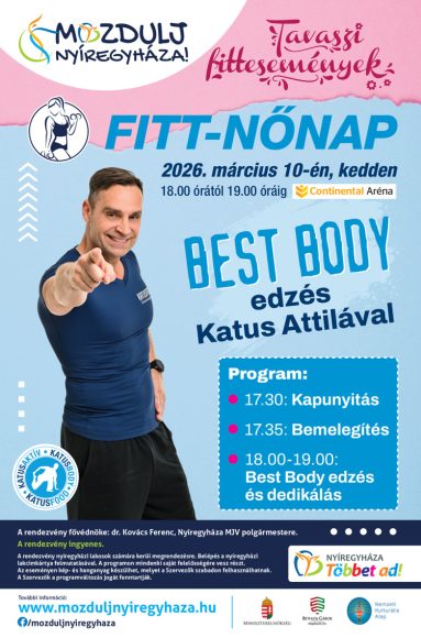 Nyíregyházára jön Katus Attila