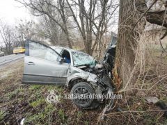 Csúnya baleset történt Baktalórántházánál