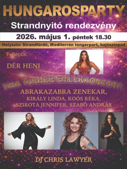 Strandnyitó rendezvény