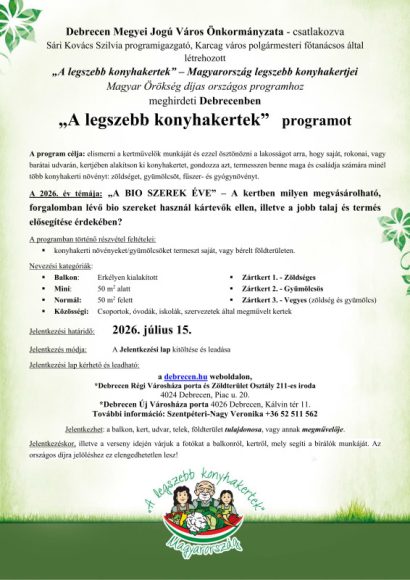 A legszebb konyhakertek