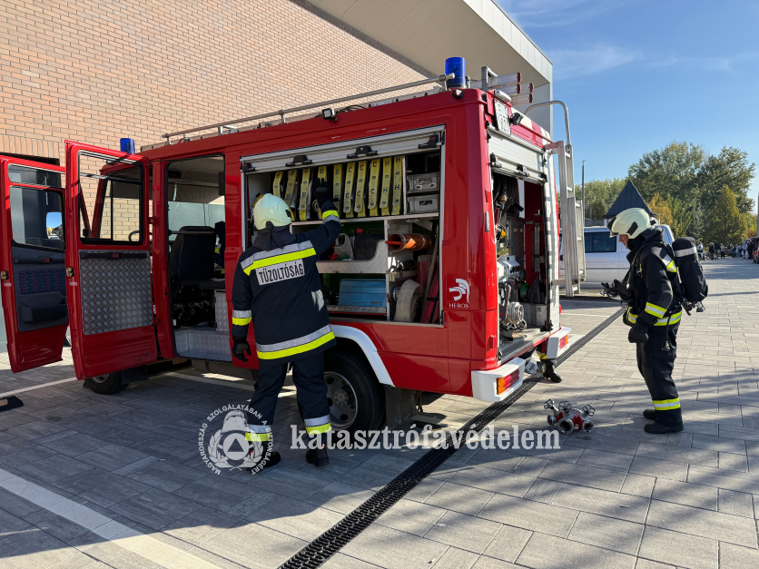 Minősítő gyakorlatot tartottak a nagykállói tűzoltók