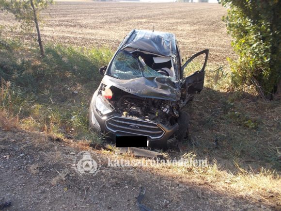 Mindkét autó az árokban végezte Derecskénél